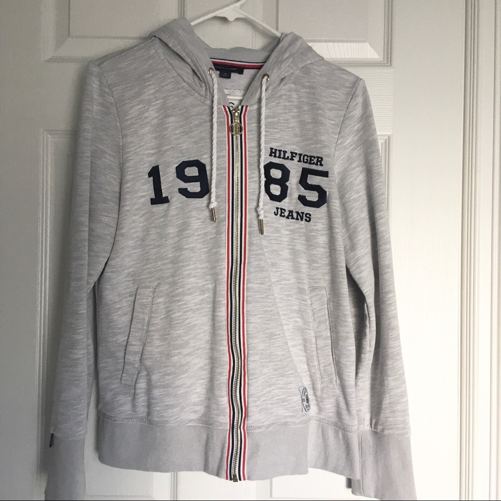 TOMMY HILFIGER  medium full zip hoodie sweater